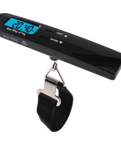Alternative view of Travel Luggage Scale - Black - full colour print